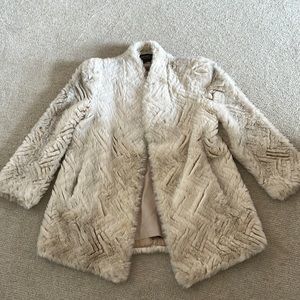 Vintage faux fur